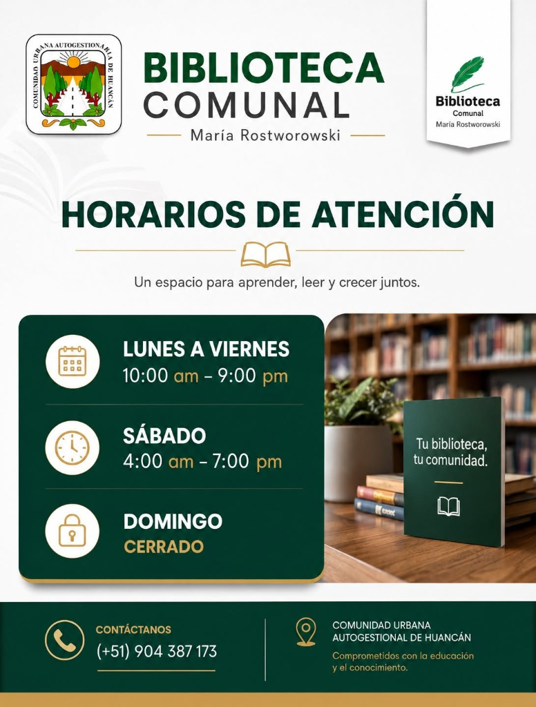 Biblioteca Comunal María Rostworowski